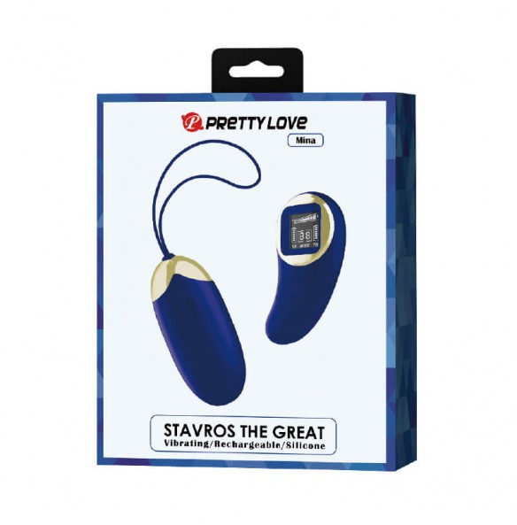 PRETTY LOVE - Mina Vibrating Egg (Chargeable - Blue) PRETTY LOVE - Mina Vibrating Egg (Chargeable - Blue)